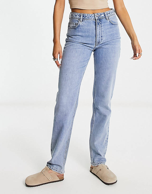 French Connection - straight leg jeans in vintage blue