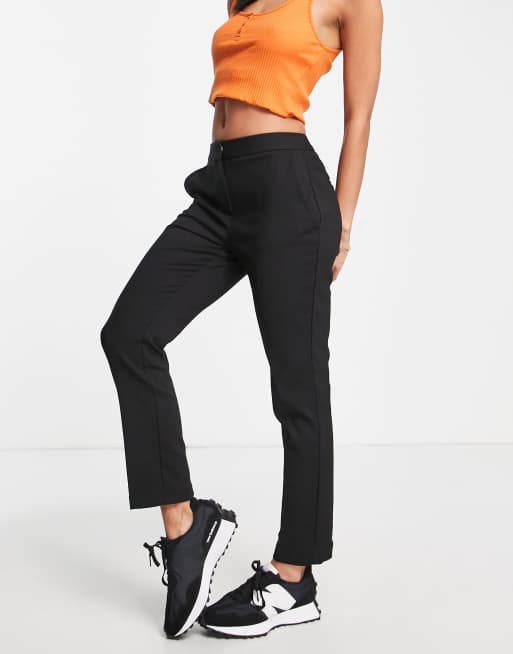 Black stretch outlet skinny trousers