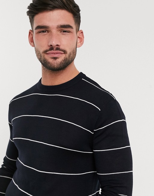 French Connection stripe knit jumper