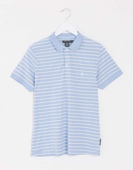 French Connection stripe polo