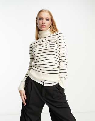 Melanie Stripe Longline Jumper