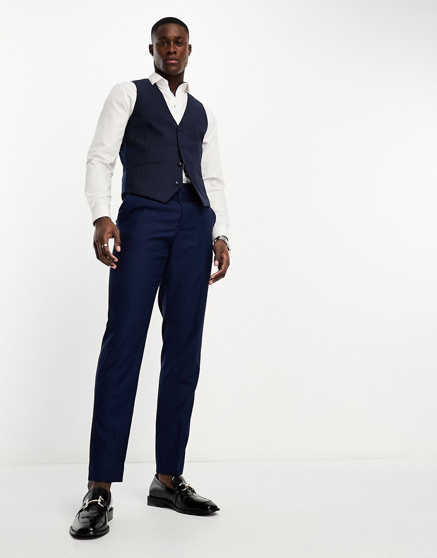 French Connection Suit Pants In Blue