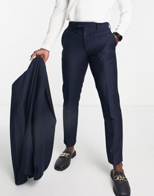French Connection suit pants in mid blue - Click1Get2 Black Friday