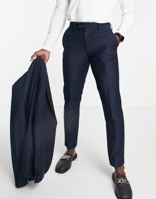 French Connection suit pants in mid blue - Click1Get2 Promotions