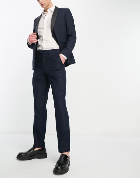 French Connection suit trousers in navy - view 1