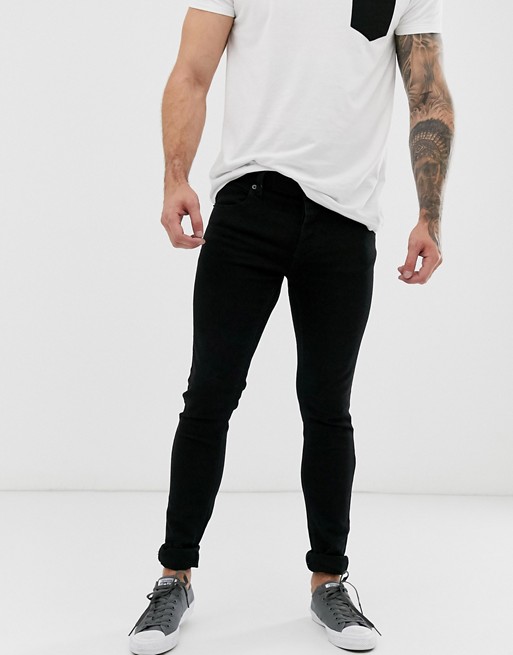 French Connection super skinny black jeans