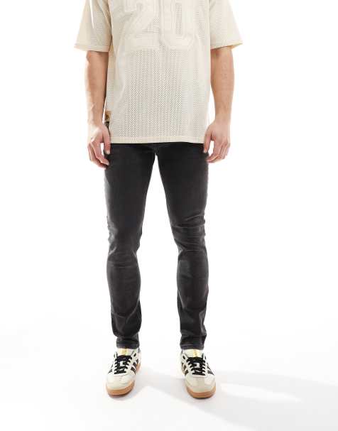 French Connection super skinny jeans in washed black - view 1