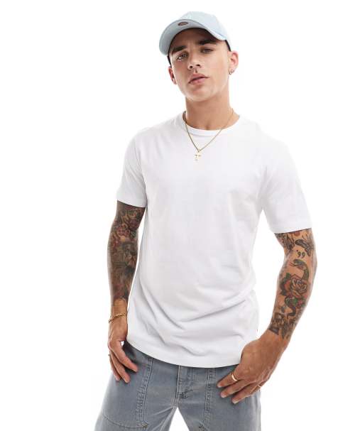 French Connection - T-shirt classica a maniche corte bianca - view 1