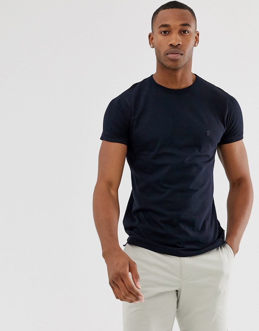 French Connection - T-shirt girocollo-Navy