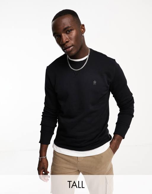 Tall crew neck outlet sweatshirt