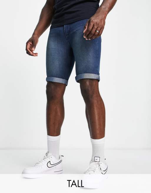 French connection store denim shorts