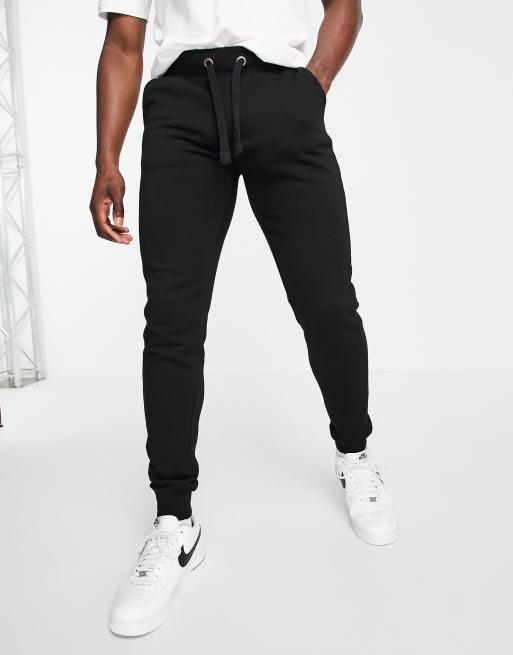 French Connection Tall Essentials jogger in slim fit in black