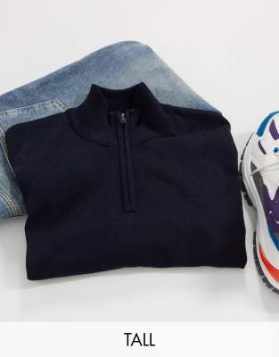 french connection half zip jumper