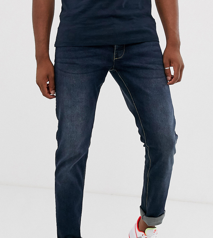 French Connection Tall - Jeans skinny lavaggio blu
