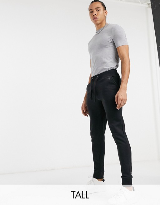 French Connection Tall jogger style lounge pants in black
