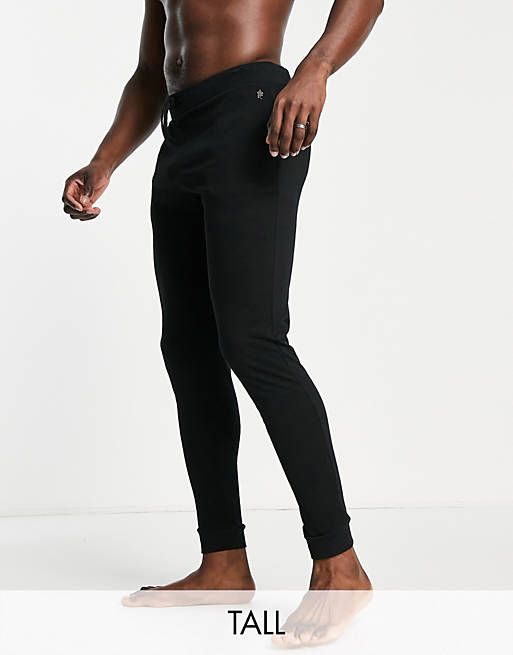 French Connection Tall lounge jogger in black