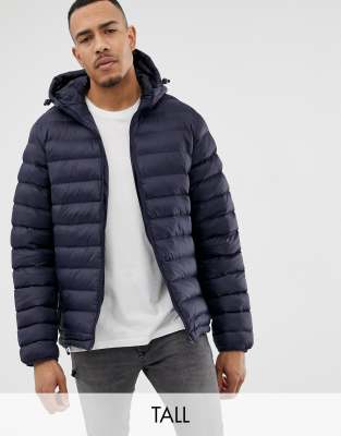 french connection padded hooded jacket