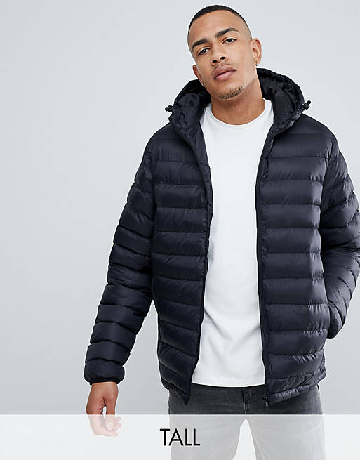 French Connection TALL Padded Hooded Jacket | ASOS