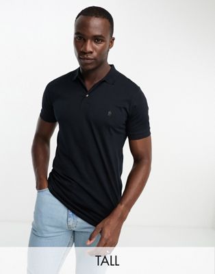 French Connection Tall polo in navy