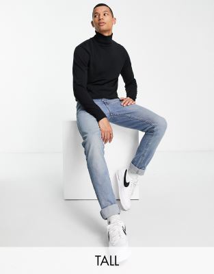 French Connection Tall roll neck jumper in black - ASOS Price Checker