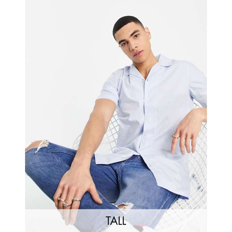 Tall short sleeve dress shirts online