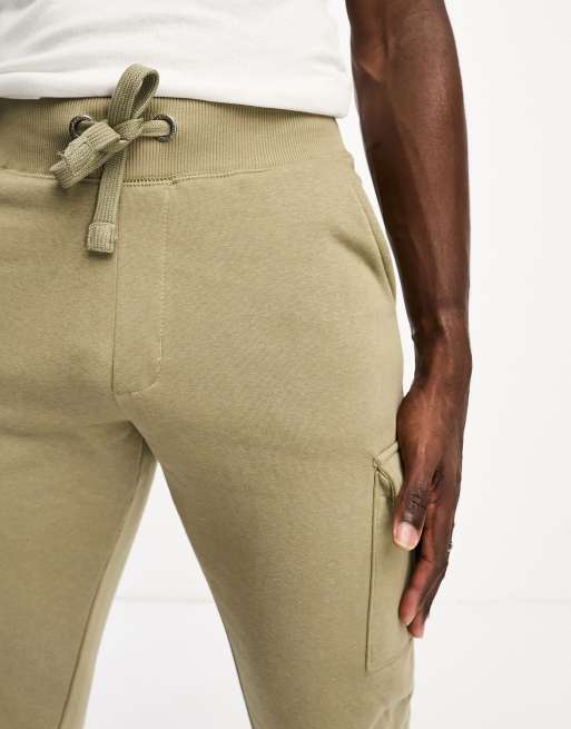 Mens tall hot sale khaki joggers