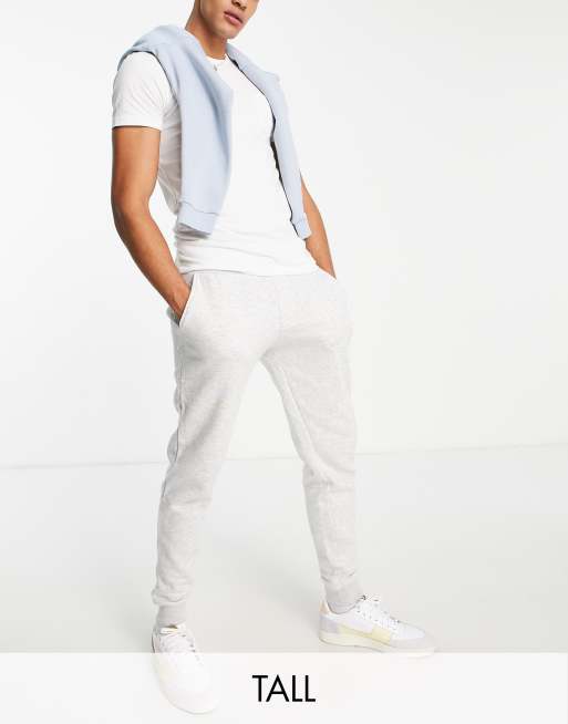French Connection Tall - Slim-fit joggingbroek in lichtgrijs