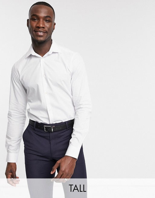 French Connection TALL slim fit poplin shirt