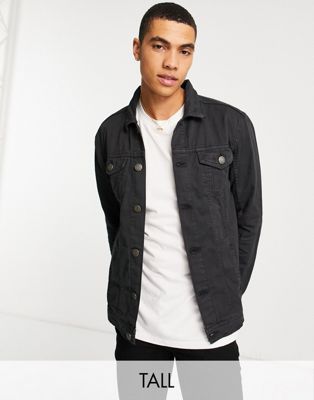 French Connection Tall slim fit twill jacket in grey - ASOS Price Checker