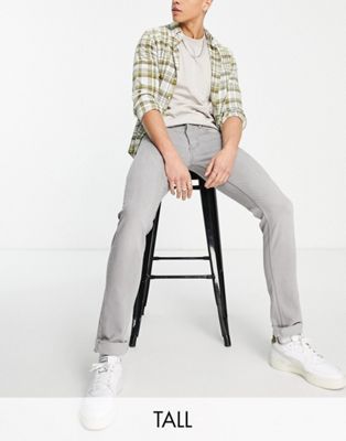 French Connection Tall slim jeans in light grey