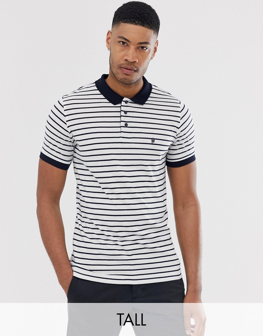 French Connection Tall stripe polo-Multi