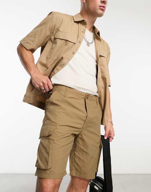 French Connection – Tech – Tobaksbruna cargoshorts