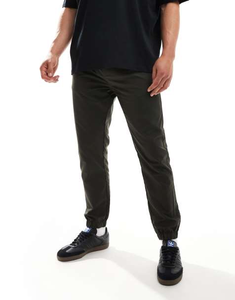 French Connection tech trousers in khaki - view 1