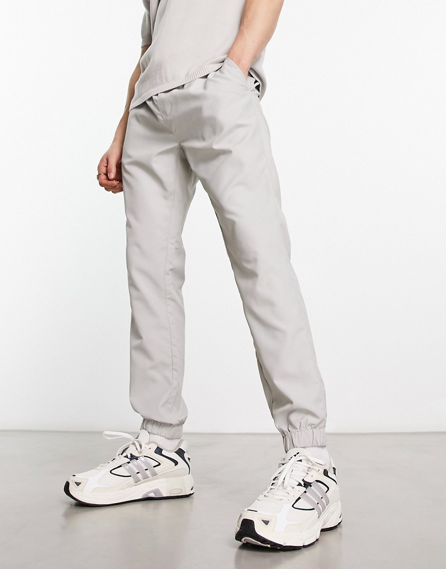 French Connection tech trousers in light grey