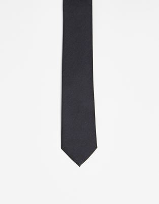 French Connection tie in black | ASOS