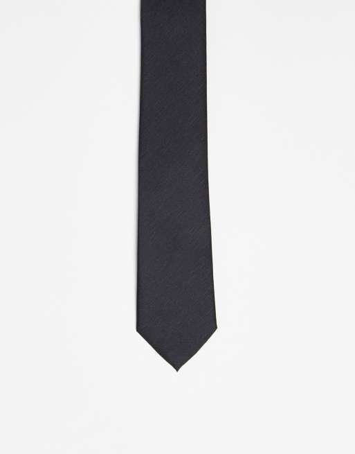 French Connection tie in black | ASOS