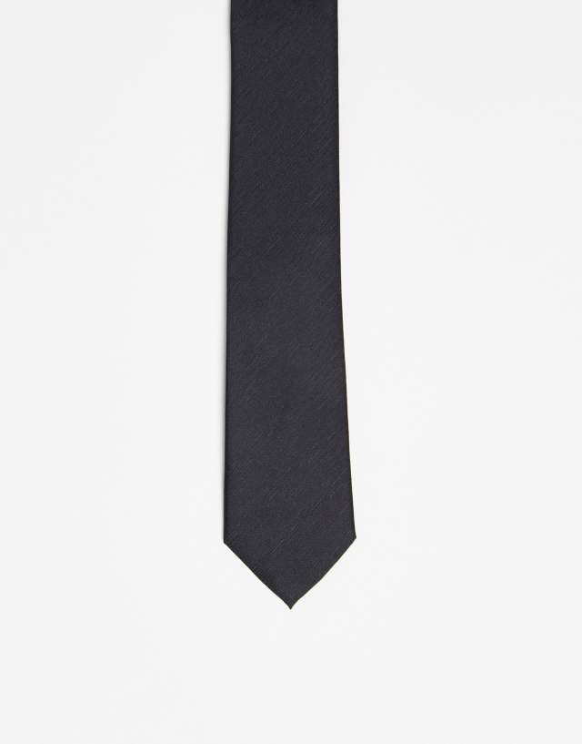 French Connection Tie In Black