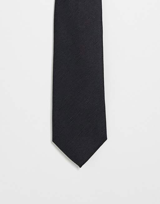 French Connection tie in black | ASOS