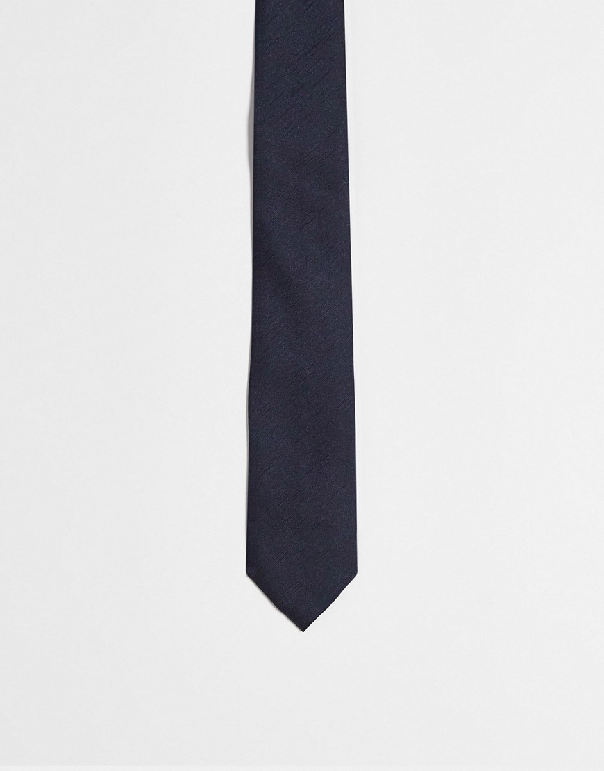 French Connection Tie In Navy
