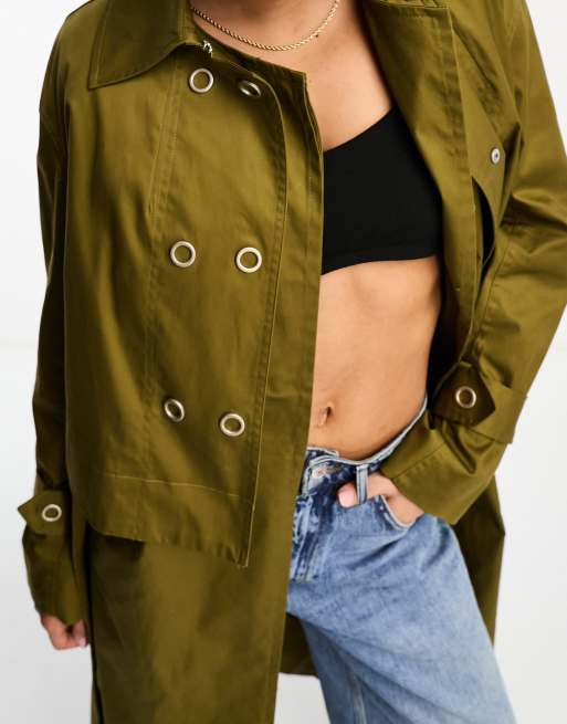 Fcuk trench clearance coat