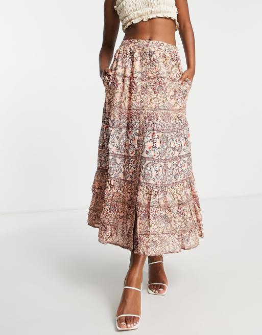 Boho 2024 midi skirt