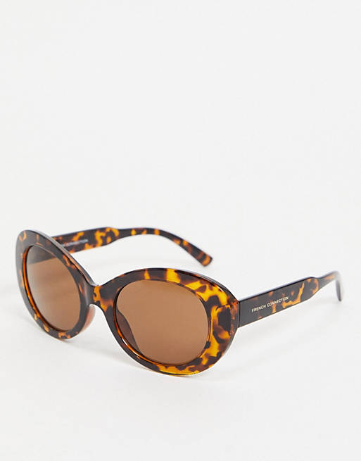 French Connection tortoise shell sunglasses