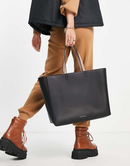 French connection 2025 leather tote bag