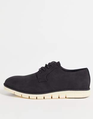 French Connection French Connection tread sole lace up shoes in black