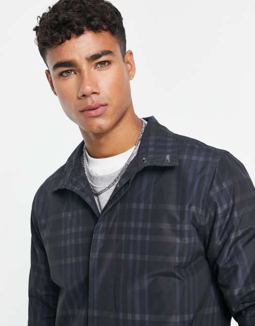 French connection mens on sale harrington jacket marine blue