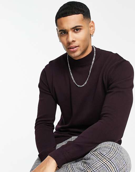 Cozy Turtleneck Rib Splicing Long Sleeves Sweater Cozy Turtleneck Rib Splicing Long Sleeves Sweater