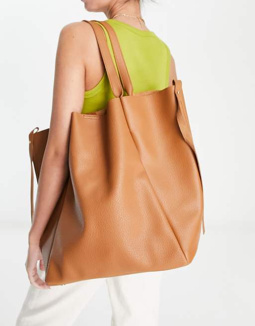 Slouchy on sale canvas bag