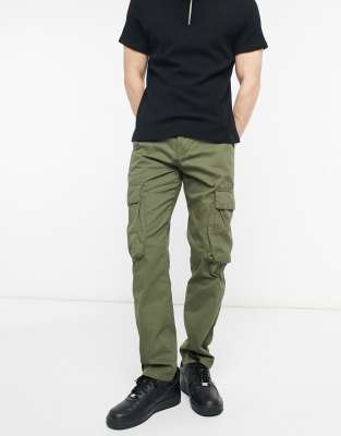 utility cargo trousers mens