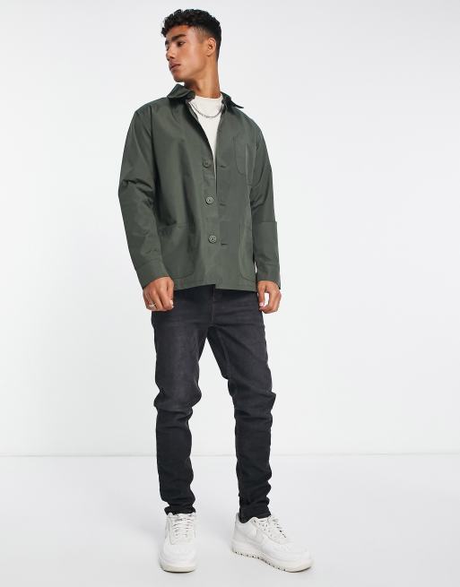 French connection mens 2025 mac 2 jacket khaki