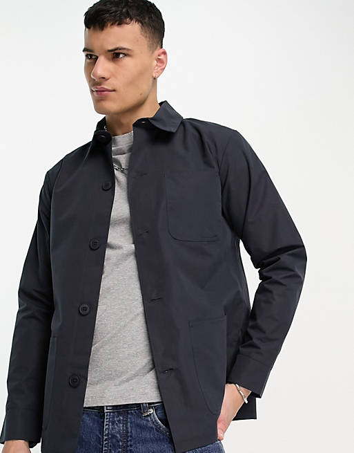 French Connection utility jacket in navy | ASOS